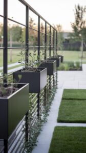 garde corps végétal