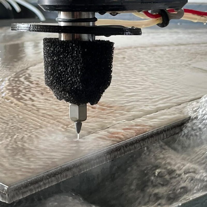 Laser jet d'eau